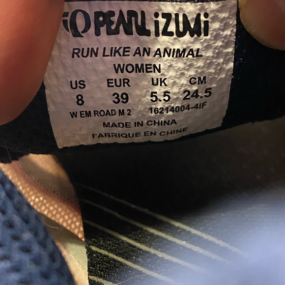 Pearl Izumi Project Emotion Road M2 Level 2 Women's Running Shoes Pink White - Picture 8 of 11